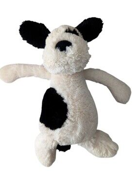 Jellycat Bashful Black & Cream Pup